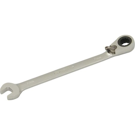 DYNAMIC Tools 8mm Reversible Combination Ratcheting Wrench D076108